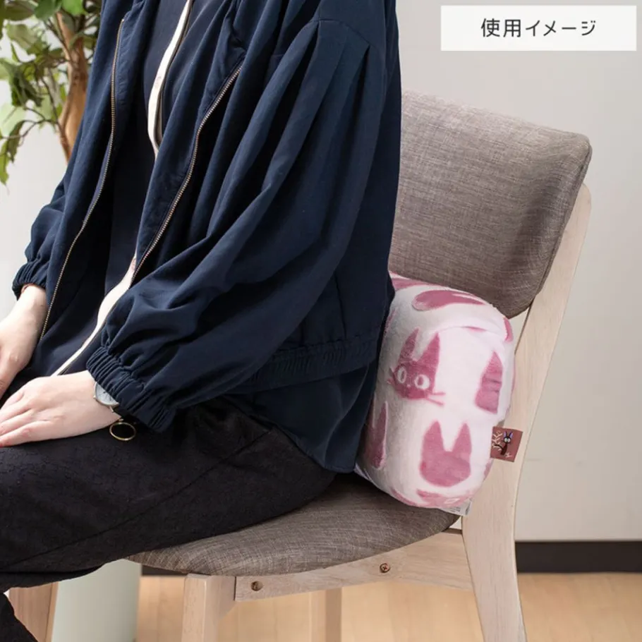Maison Ghibli Opalised Block Cushion Jiji Silhouette - Kiki'S Delivery Service Discount