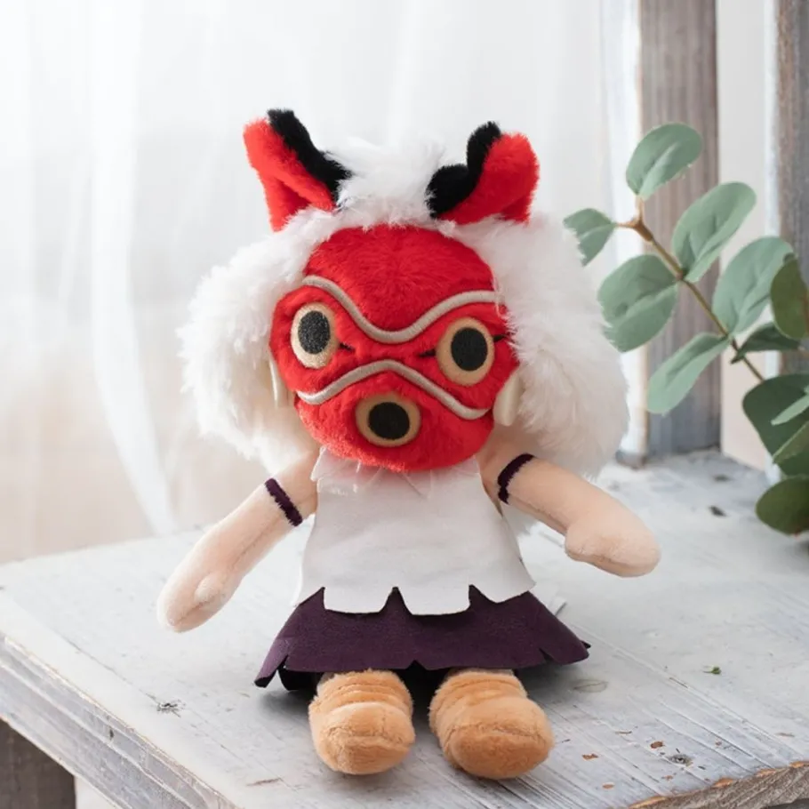 Maison Ghibli Otedama Plush San - Princess Mononoke Clearance