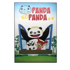 Maison Ghibli Panda Kopanda 01 - 35X50Cm Wood Panel