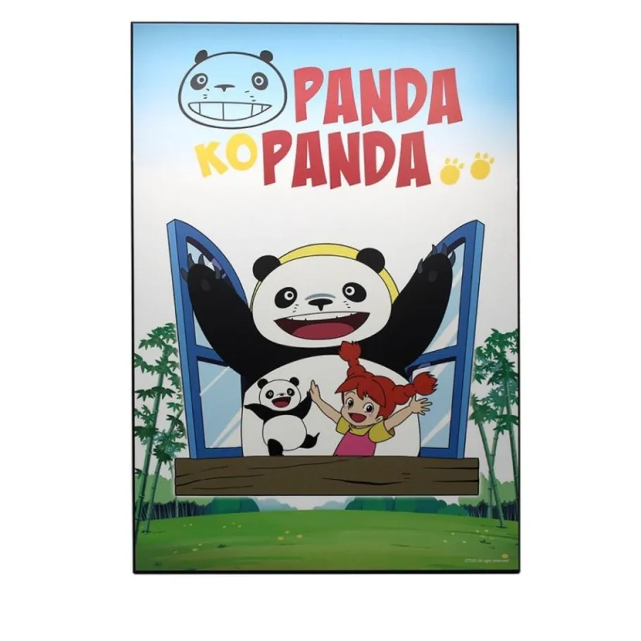 Maison Ghibli Panda Kopanda 01 - 35X50Cm Wood Panel