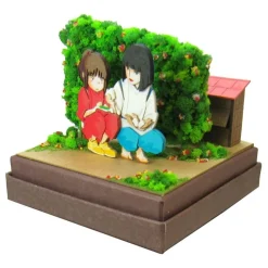 Maison Ghibli Paper Craft Chihiro & Haku - Spirited Away Outlet