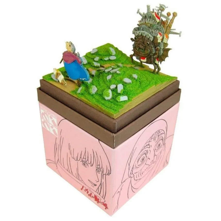 Maison Ghibli Paper Craft Howl'S Castle & Sophie - Howl'S Moving Castle Sale