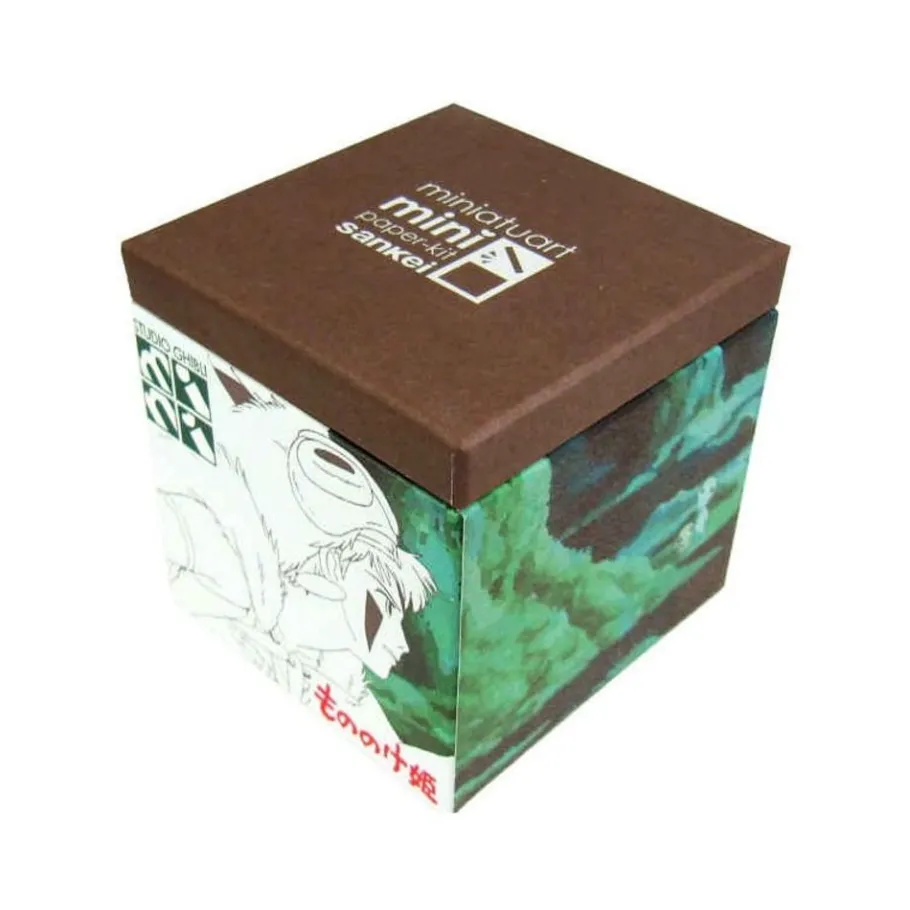 Maison Ghibli Paper Craft San And Moro Under The Moon - Princess Mononoke Online