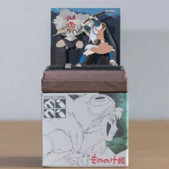 Maison Ghibli Paper Craft San Fighting - Princess Mononoke Outlet