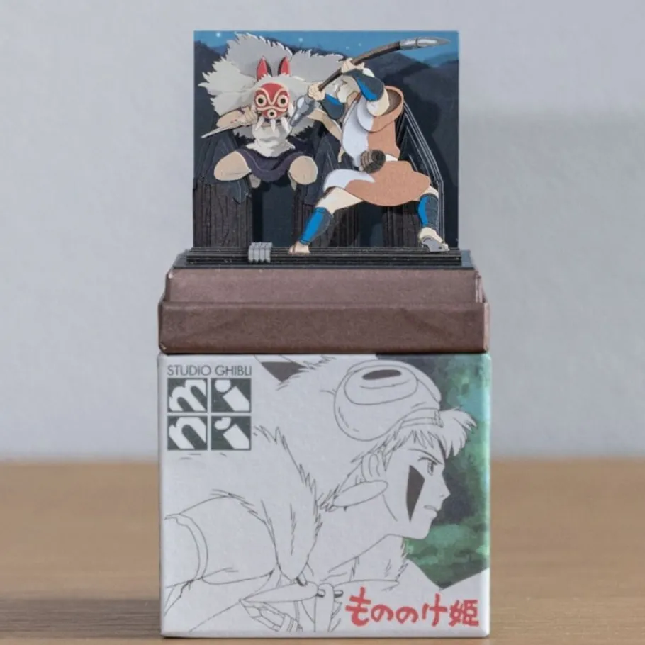 Maison Ghibli Paper Craft San Fighting - Princess Mononoke Outlet