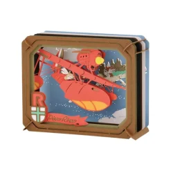 Maison Ghibli Paper Theater Adriatic Sea - Porco Rosso Outlet