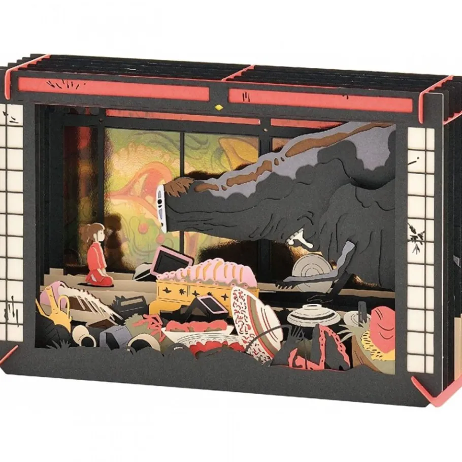 Maison Ghibli Paper Theater After The Feast - Spirited Away New