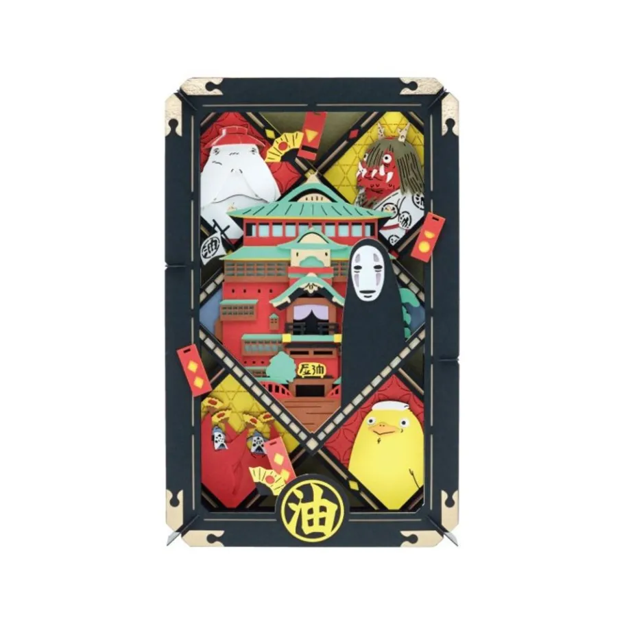 Maison Ghibli Paper Theater Gods Of Aburaya - Spirited Away New