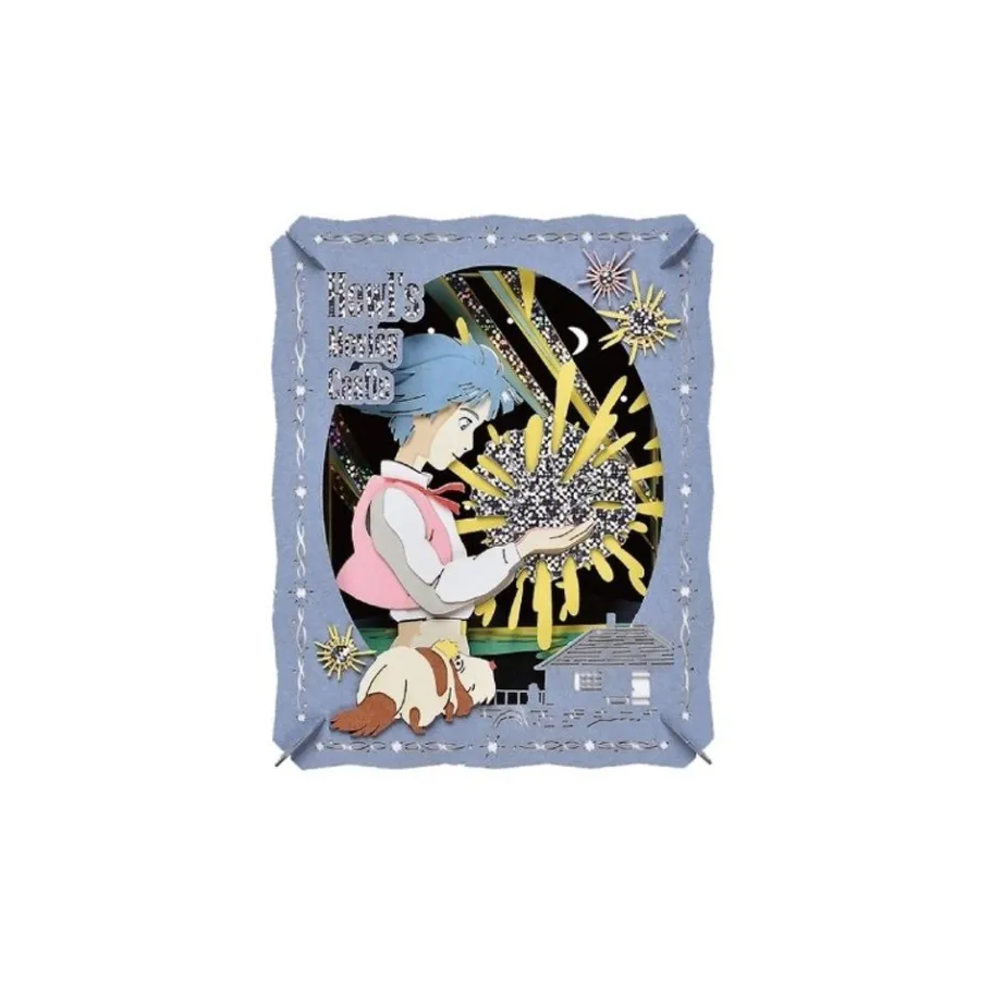 Maison Ghibli Paper Theater Howl & Children Of The Stars - Howl'S Moving Castle Discount