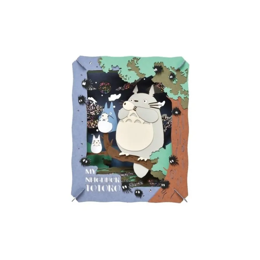 Maison Ghibli Paper Theater Totoro Blows The Ocarina - My Neighbour Totoro Hot