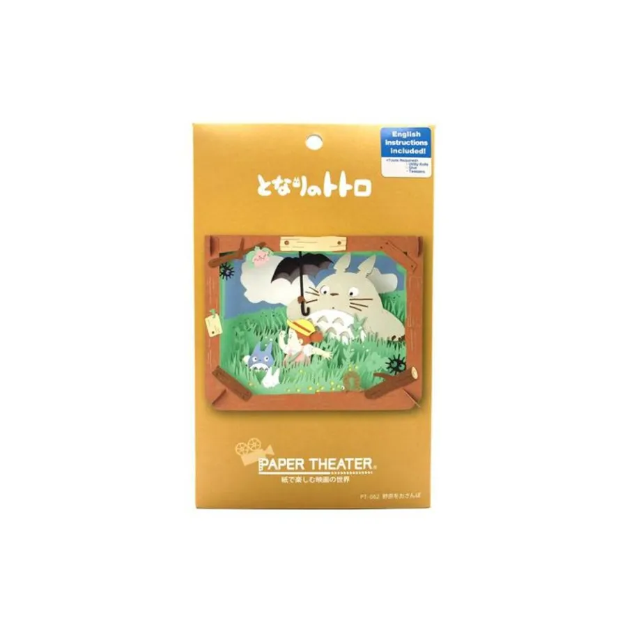 Maison Ghibli Paper Theater Totoro In The Field - My Neighbor Totoro Sale