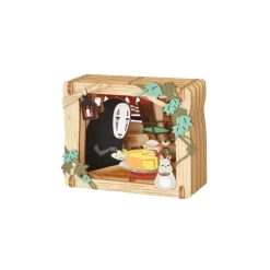 Maison Ghibli Paper Theater Wood Style No Face'S Dessert - Spirited Away Best