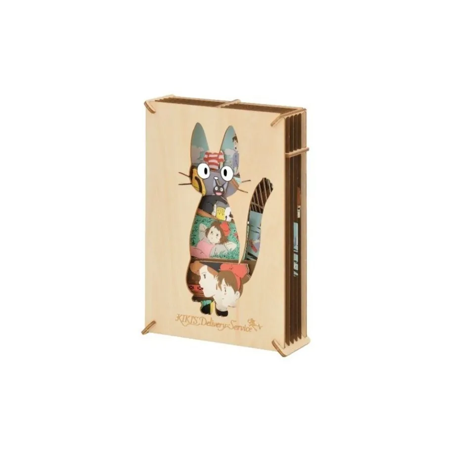 Maison Ghibli Paper Theater Wood Style Silhouette Jiji - Kiki'S Delivery Service Sale