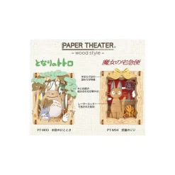 Maison Ghibli Paper Theater Wood Style Totoro Dondoko - My Neighbor Totoro Clearance