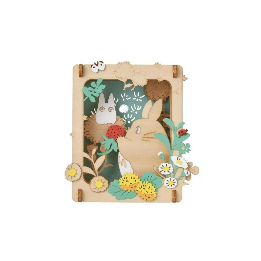 Maison Ghibli Paper Theater Wood Style Totoro Dondoko - My Neighbor Totoro Online