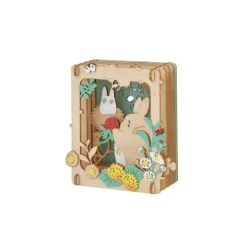 Maison Ghibli Paper Theater Wood Style Totoro Dondoko - My Neighbor Totoro Online