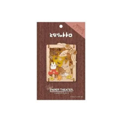 Maison Ghibli Paper Theater Wood Style Totoro Mushroom - My Neighbor Totoro Outlet