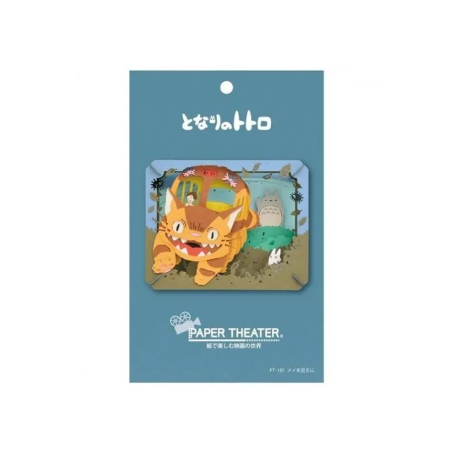 Maison Ghibli Paper Theatre Totoro Meets Mei - My Neighbor Totoro