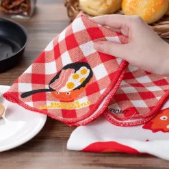 Maison Ghibli 2 Pcs Set Kitchen Towel Calcifer - Howl'S Moving Castle Online