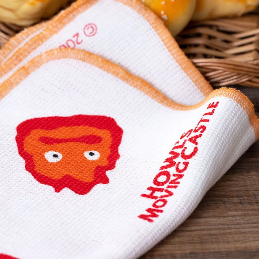Maison Ghibli 2 Pcs Set Kitchen Towel Calcifer - Howl'S Moving Castle Online