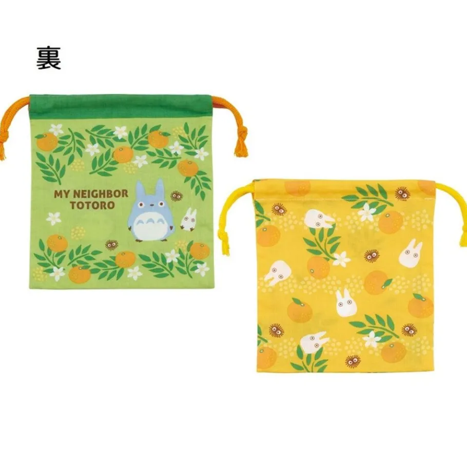 Maison Ghibli 2 Pcs String Pouch Set Totoro - My Neighbor Totoro Clearance