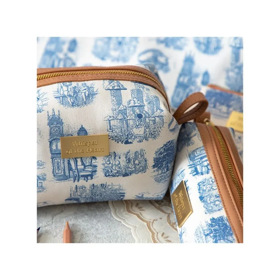 Maison Ghibli Pencil Case Blue Nostalgia - Whisper Of The Heart Discount