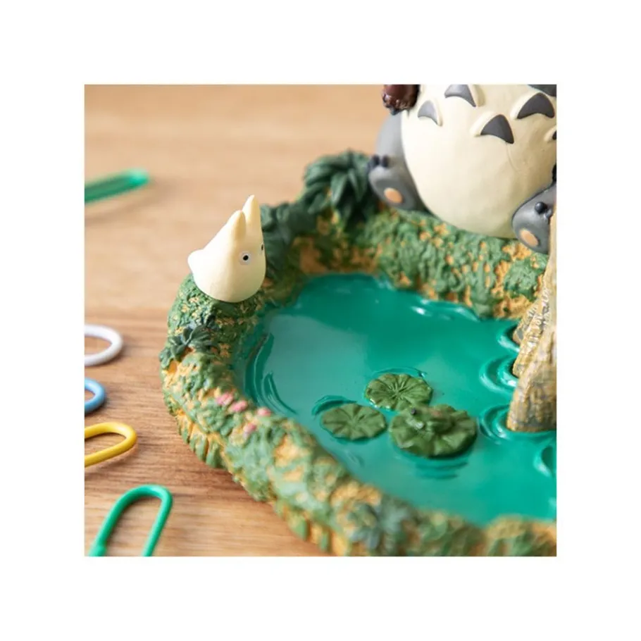 Maison Ghibli Pencil Holder Figurines Totoro By The Pond - My Neighbor Totoro