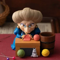 Maison Ghibli Pencil Holder Figurine Yubaba Knitting - Spirited Away Hot