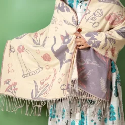Maison Ghibli Pink Stole Jiji - Kiki'S Delivery Service Online