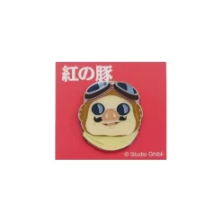 Maison Ghibli Pins Marco Close-Up Image - Porco Rosso Clearance