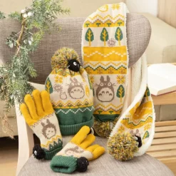 Maison Ghibli Pom Pom Beanie Totoro & Soot Sprites - My Neighbor Totoro Sale