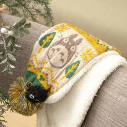 Maison Ghibli Pom Pom Scarf Totoro & Soot Sprites - My Neighbor Totoro New