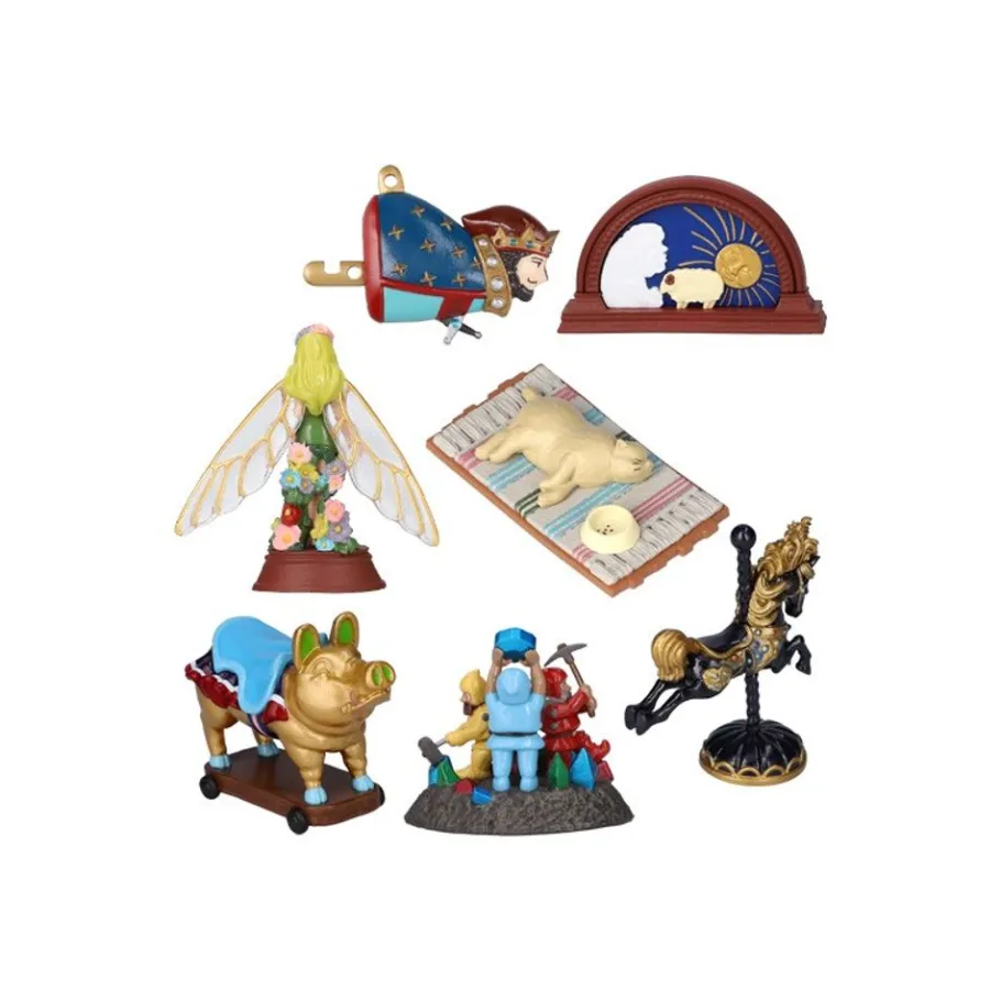 Maison Ghibli Pose Collection Assortment Of 8 Figurines Chikyuuya - Whisper Of The Online