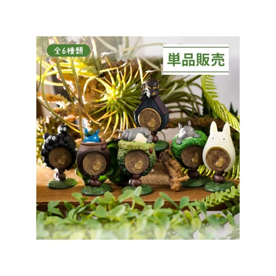 Maison Ghibli Pose Collection Totoro Assortment Of 6 Rings - My Neighbor Totoro New