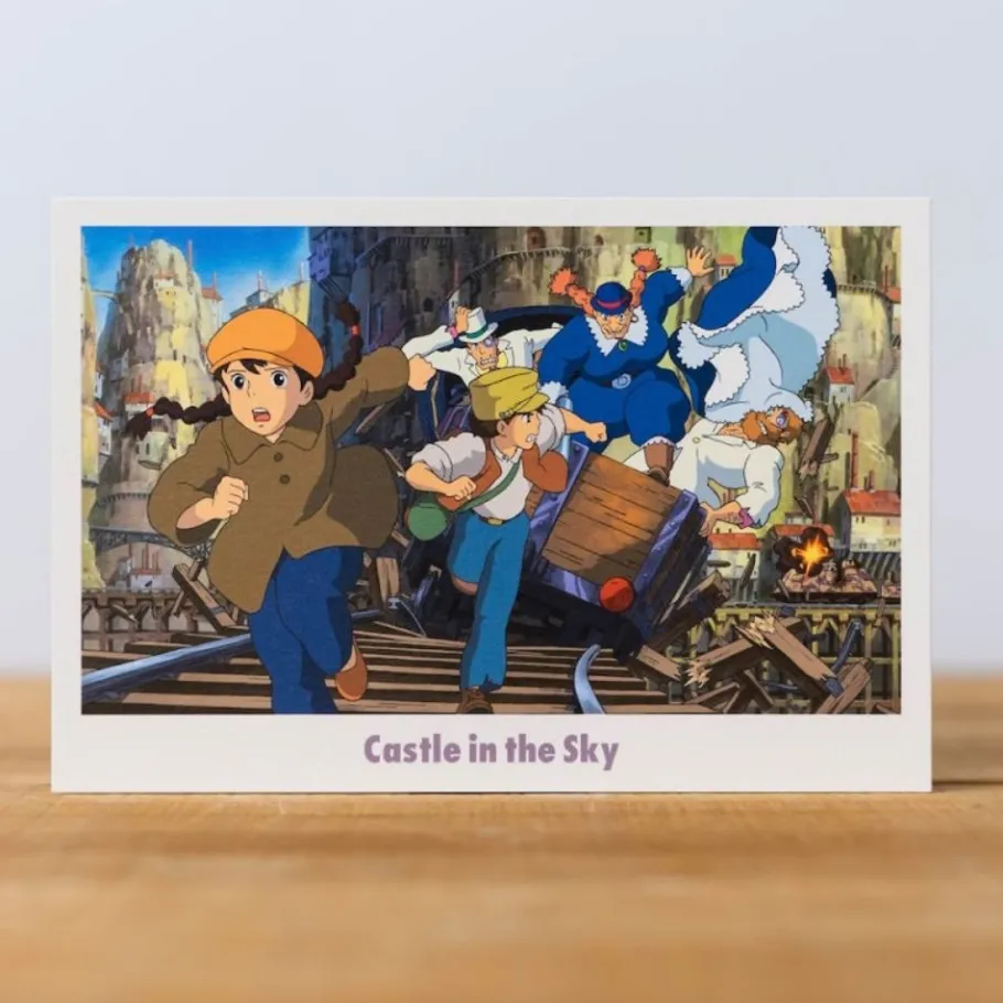 Maison Ghibli Postcard - Castle In The Sky New