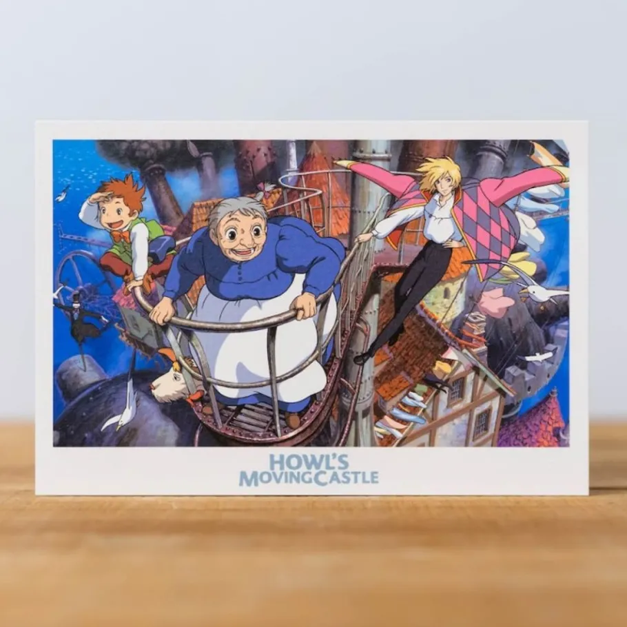 Maison Ghibli Postcard - Howl'S Moving Castle Discount