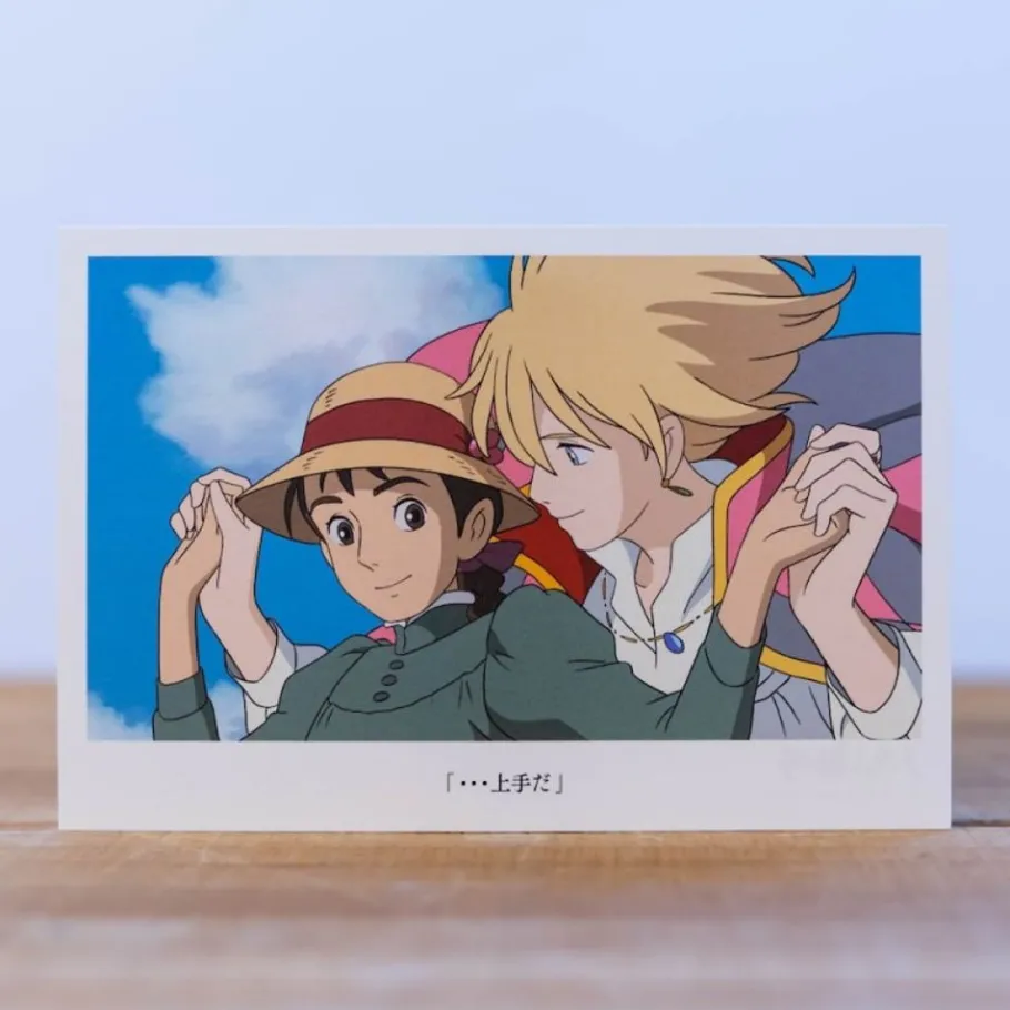 Maison Ghibli Postcard Howl & Sophie - Howl'S Moving Castle Sale