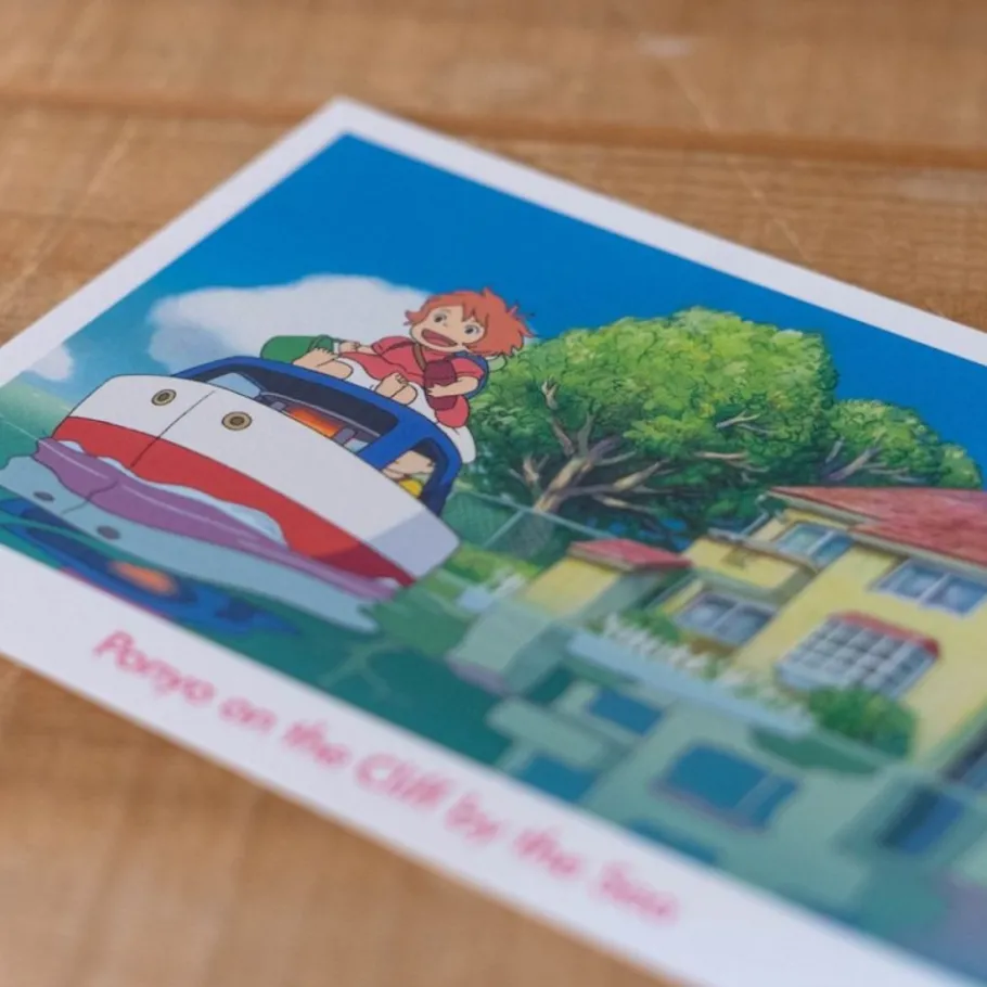 Maison Ghibli Postcard Ponyo - Ponyo On The Cliff Clearance