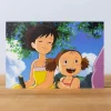 Maison Ghibli Postcard Satsuki & Mei Snack - My Neighbor Totoro Hot
