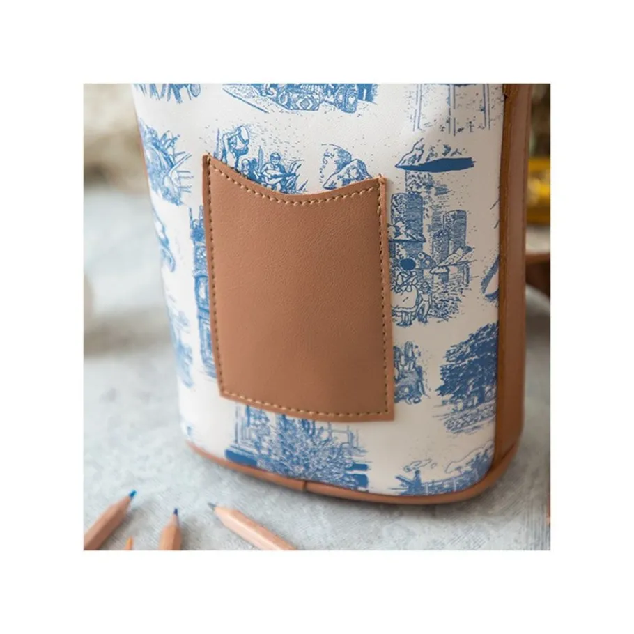 Maison Ghibli Pouch Blue Nostalgia - Whisper Of The Heart Clearance