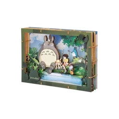 Maison Ghibli Premium Paper Theater Totoro Fishiing - My Neighbor Totoro Hot