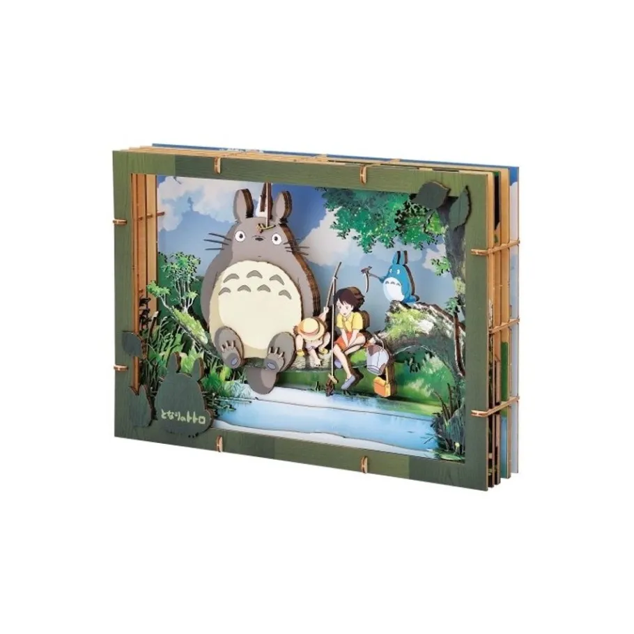 Maison Ghibli Premium Paper Theater Totoro Fishiing - My Neighbor Totoro Hot