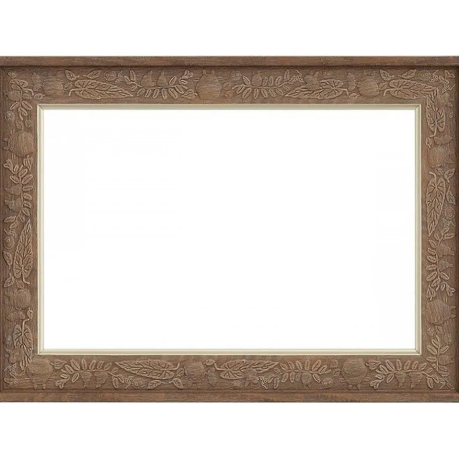 Maison Ghibli Puzzle Frame For 150 & 126P - Brown - Studio Ghibli Sale
