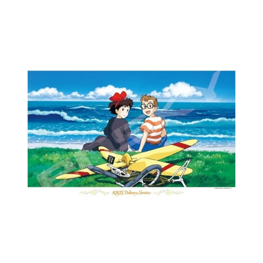 Maison Ghibli Puzzle 1000P Kiki On The Beach - Kiki'S Delivery Service Best
