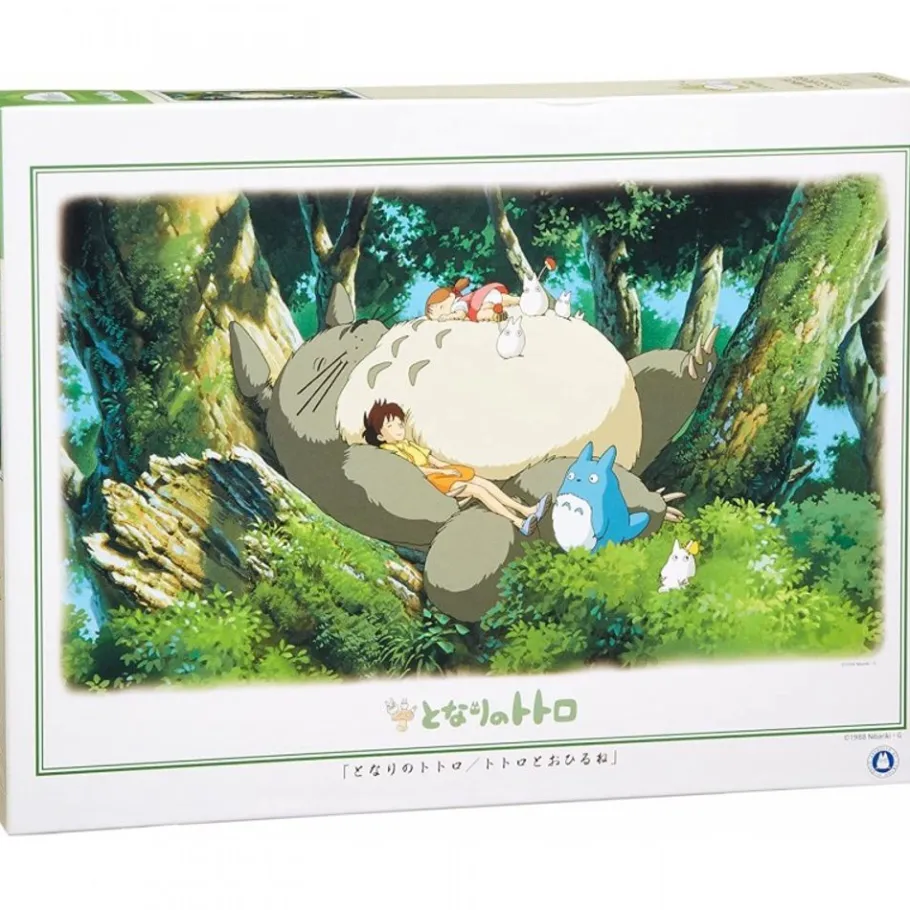 Maison Ghibli Puzzle 1000P Take A Nap - My Neighbor Totoro