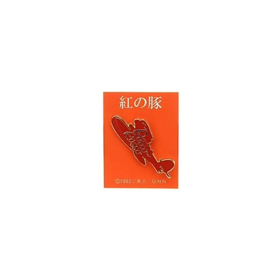 Maison Ghibli Red Pins Hydraplane - Porco Rosso