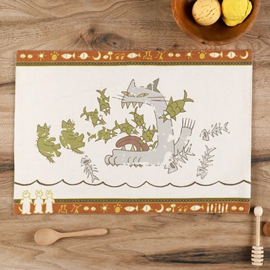 Maison Ghibli Renaldo Moon Placemat - The Cat Returns Sale