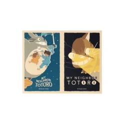 Maison Ghibli Retro Stickers Catbus & Flying Totoro - My Neighbor Totoro New