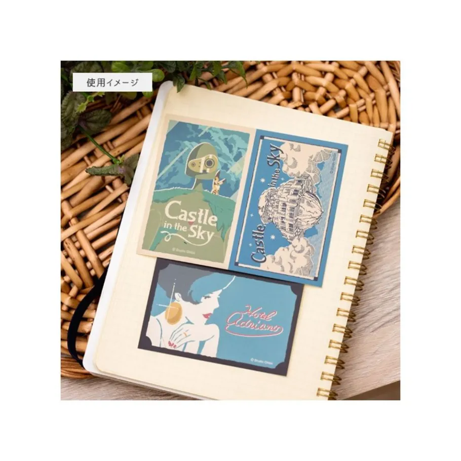 Maison Ghibli Retro Stickers Catbus & Flying Totoro - My Neighbor Totoro New