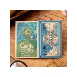 Maison Ghibli Retro Stickers Robot & Castle Laputa - Castle In The Sky Discount